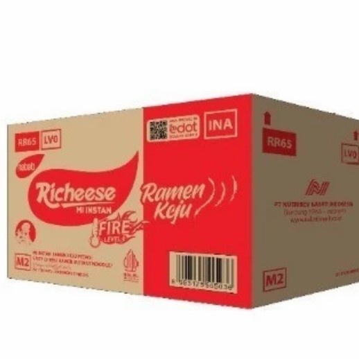 

Mie Richeese Mie Ramen Keju / Mie Viral / Karton / 40pcs
