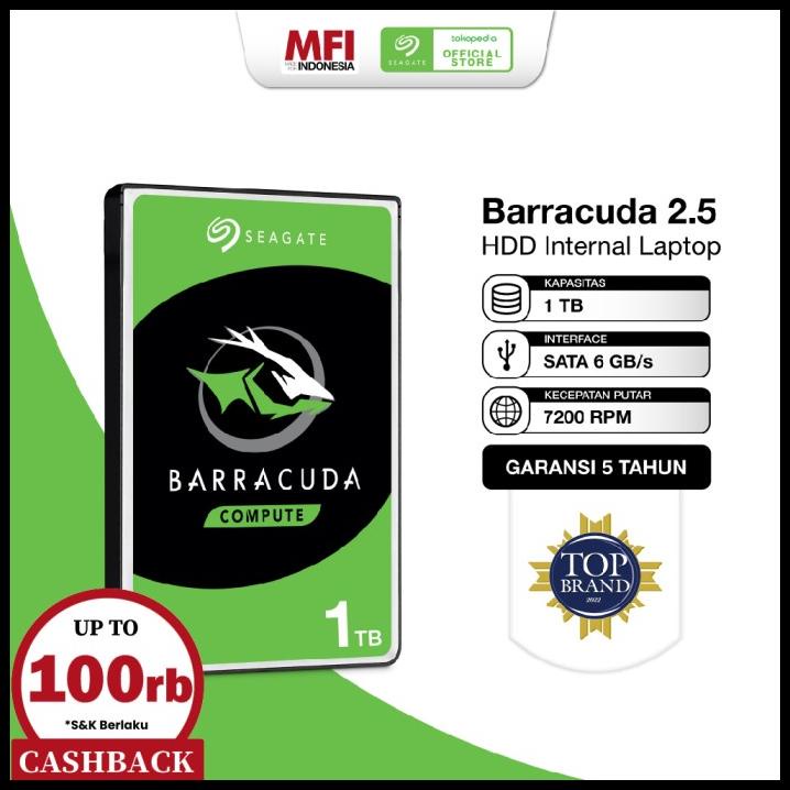 Best Product Seagate Barracuda Hdd / Hardisk Internal Laptop 1Tb Sata 7200Rpm