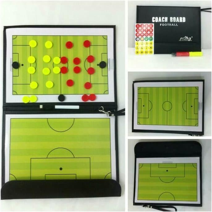 PAPAN STRATEGI SEPAKBOLA TACTICAL BOARD FOOTBALL COACH BOARD