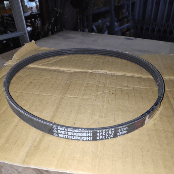 Best Seller Mitsuboshi Fan Belt 4Pk750 Epdm Tali Kipas Fanbelt 4Pk 750