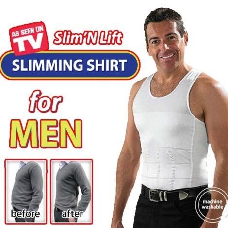 Kaos Dalam Pria / Korset Pria / Korset Pelangsing Pria / Kaos Slim Fit