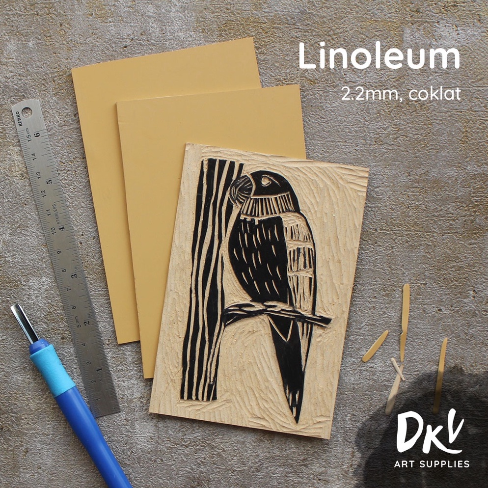 

Terlaris Karet Lino A4 / A5 / A6 / 20x20cm Cut Cukil / Linocut / Linoleum / Cetak Tinggi / Printmaking Material