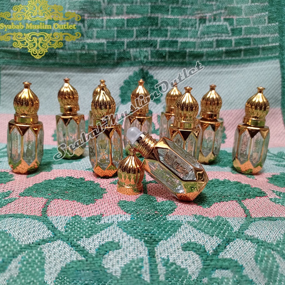 Terbaru botol parfum mewah antik roll on 7ml ARAB SAUDI