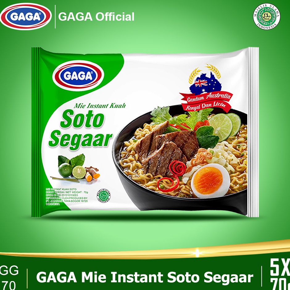 

Ready GAGA Mie Soto Segaar Gartis 5 PCS (GG70)