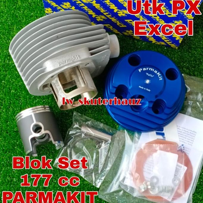 SALE Blok Set PARMAKIT 177 cc utk upgrade Vespa Largeframe PX Excel Termurah