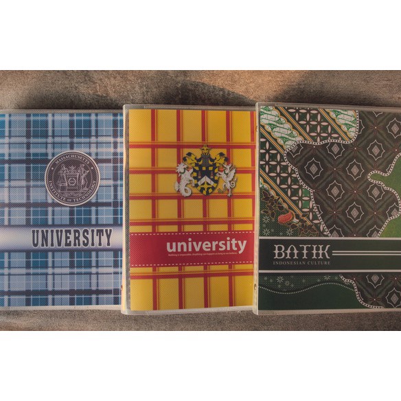 

(K8➲/N㊛] Buku Binder A5 Batik/Campus/ kekiniian.