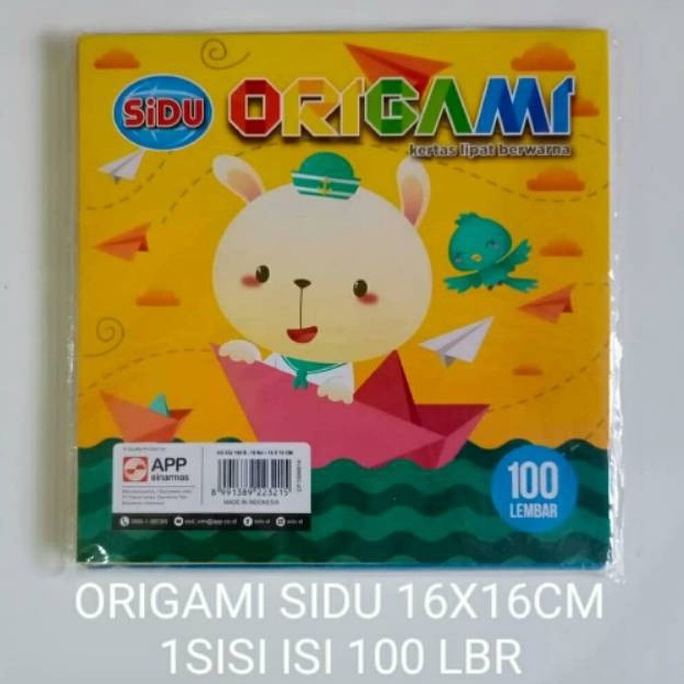 

Ready!! Kertas Lipat ( Origami ) SiDu 16 x 16 cm - 100 lbr Pasti Murah