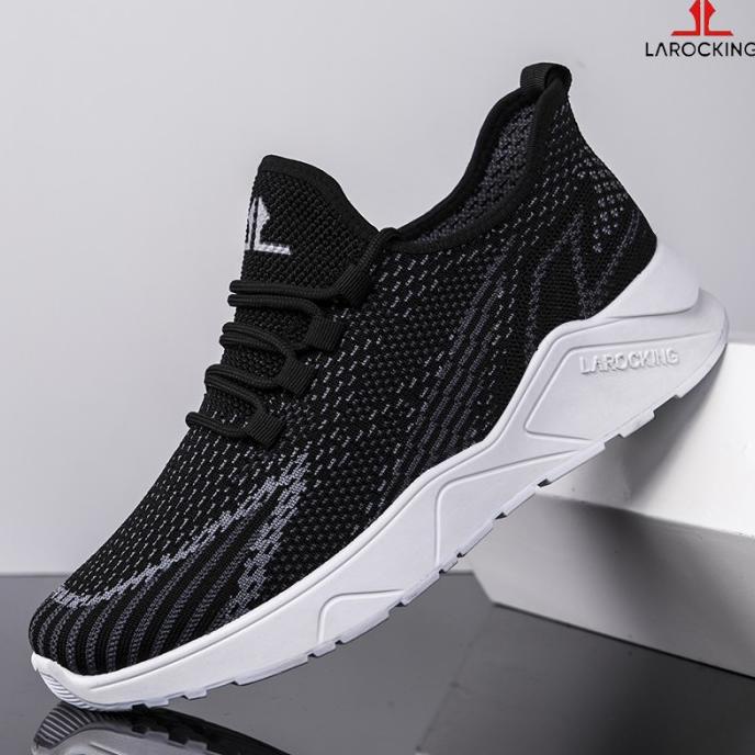 Larocking - Venus Hitam | Sepatu Sneakers Running Gym Shoes