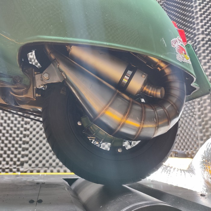 Knalpot Racing Vespa Pts Special Darling Smallframe Vaspro Sf Aji Vas