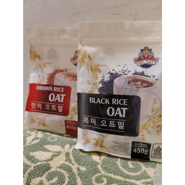 

MR OAT BLACK RICE OAT BROWN RICE OAT HALAL 450GR