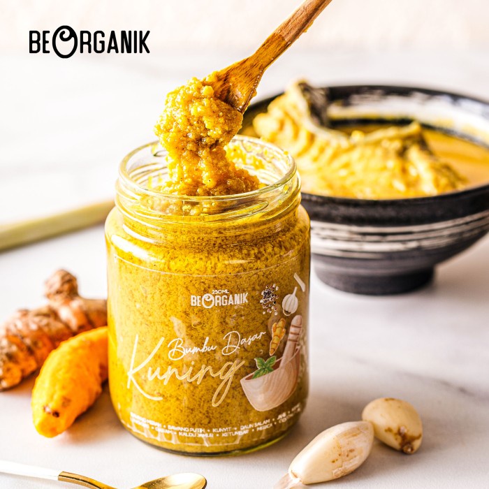 

Bumbu Dasar Kuning Beorganik 250Gr
