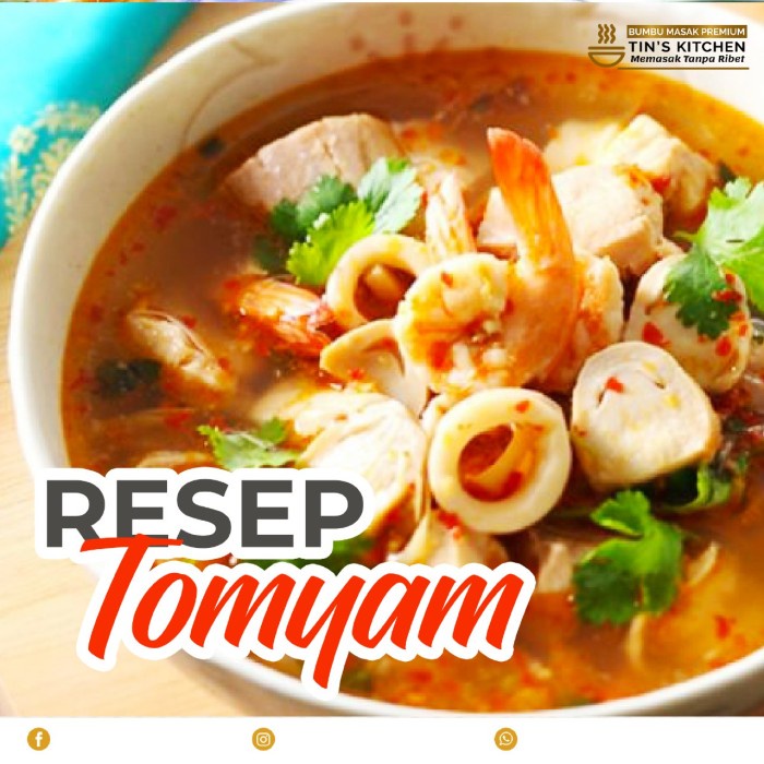 

Bumbu Masak Pasta Tomyam Tins Kitchen Dapur Resep Masakan Uk 375 Gram