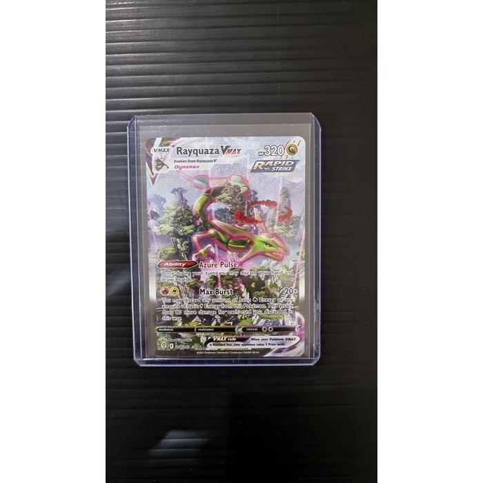 Rayquaza Vmax - 218/203 - Alternate Art Secret Rare Sword & Shield Evo