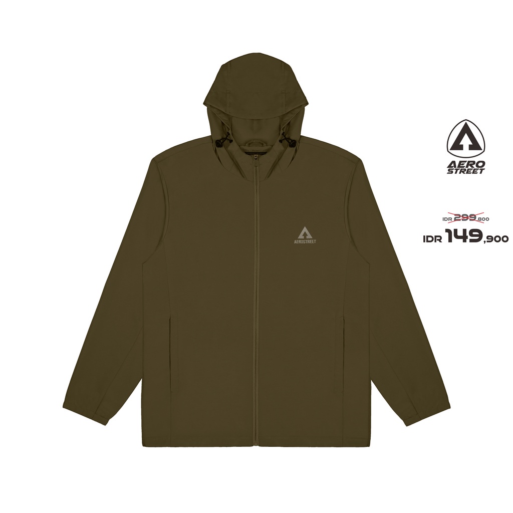 Aerostreet Windbreaker Jaxton Jacket Olive IAAAA