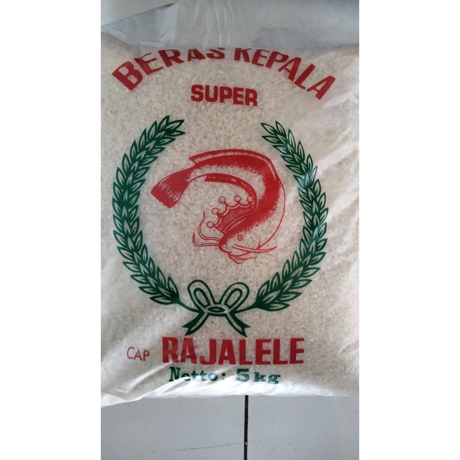 

BERAS KEPALA CAP ROJOLELE SUPER 5 KG MURAH !!