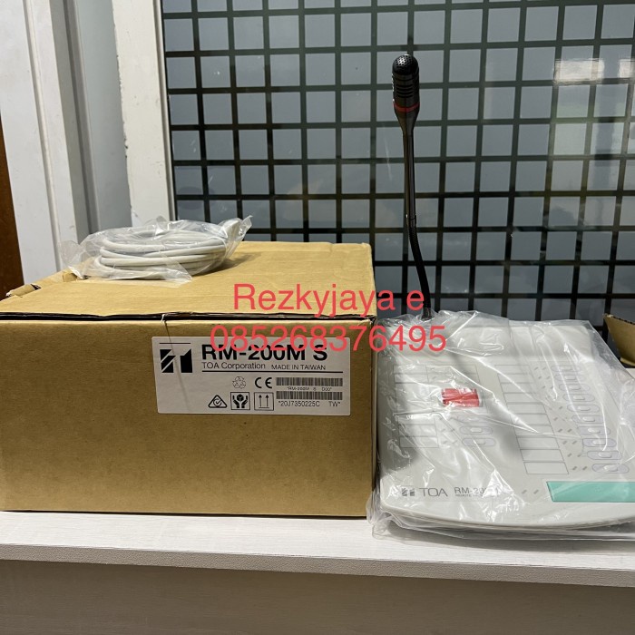 Terlaris Toa Rm-200M S Mikrophone Toa Rm 200M S Original