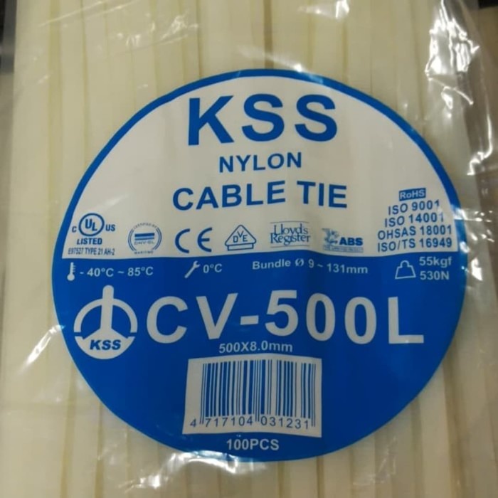 

Bestseller Kabel Ties Cv 500 Kss 8 Mm Gemuk Isi 100 Pcs ( Cable Tie / Ties )