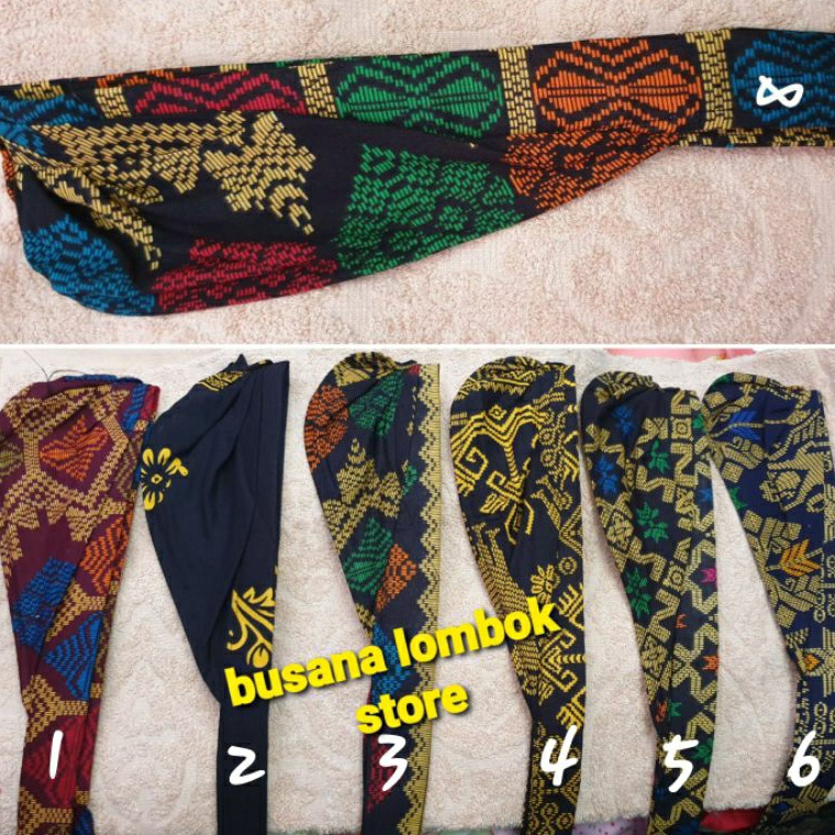 ✽Best✰ udeng ( sapuk ) ikat kepala motif batik All Size (anak/dewasa) M41 ➡