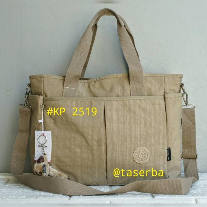 tas tote travel wanita jumbo baby bag besar original kipling kp 2519