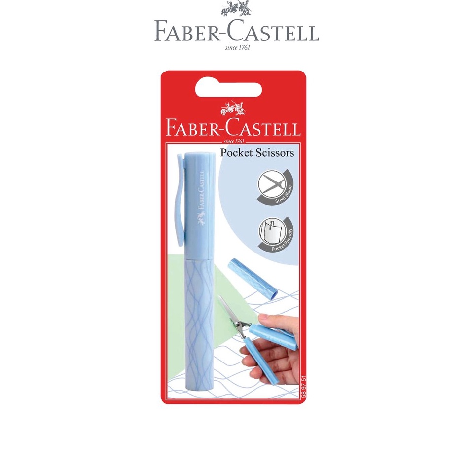 

✤Terbatas Faber-Castell Pocket Scissors K93