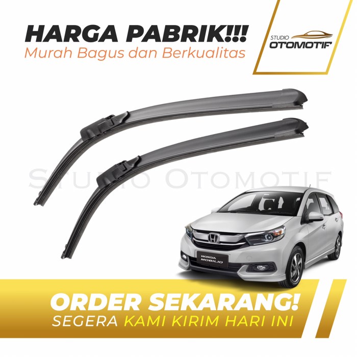 WIPER KACA DEPAN MOBILIO FRAMELESS / WIPER MOBIL MOBILIO PISANG 1 SET best shop