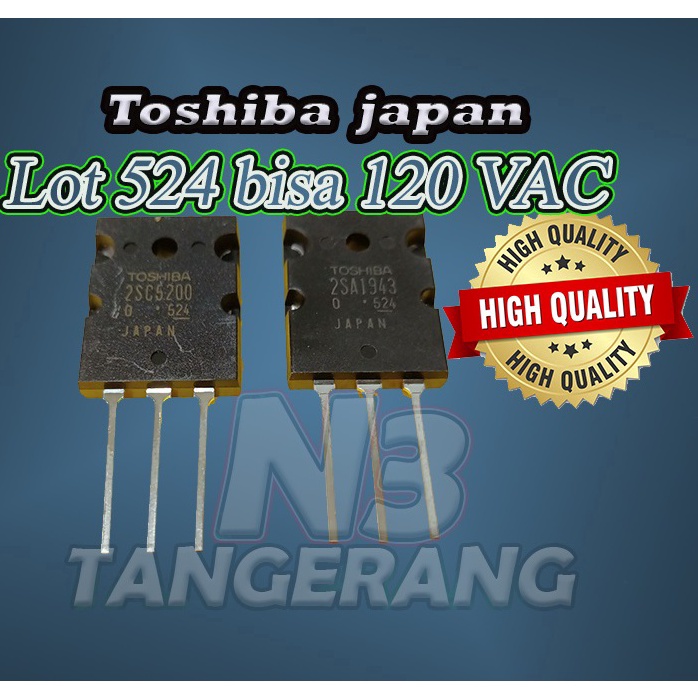 [IFP ㊖✪) TOSHIBA FINAL TR C5200 A1943  5200 1943 lot 524 / amanaah.