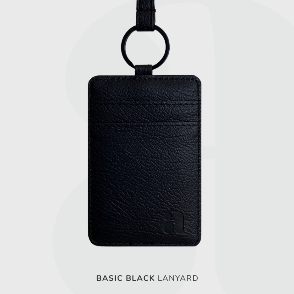Top DesignFf4F9 ANNE BASIC - BASIC BLACK LANYARD