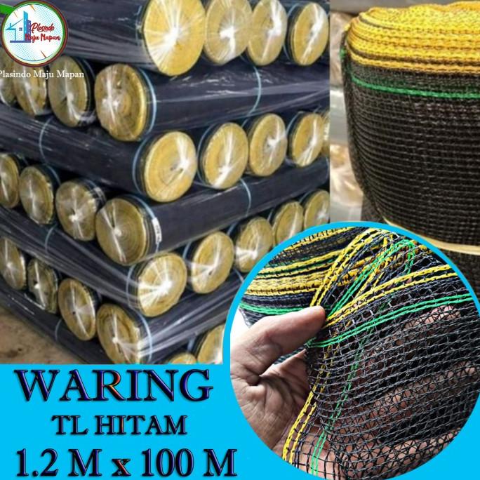 Jaring Waring 1 Roll 100 Meter - Jaring Ayam - Jaring Ikan - Waring TL