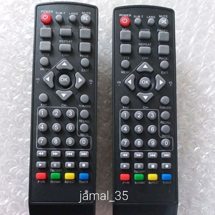 NU REMOTE REMOT STB WELHOME DVB T2 ✩ ★★★★