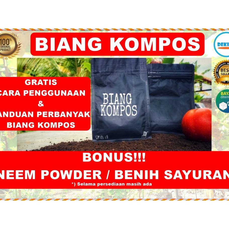 Model Terkini Biang Kompos Original by Bali Organik TV BOTV Makanan dan Pembenah Tanah Bio Aktivator