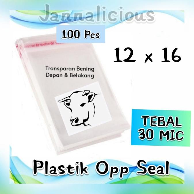 

{{{{{{] Plastik OPP Seal Atas Uk. 12x16 (30 micron) ~ 100 Lbr