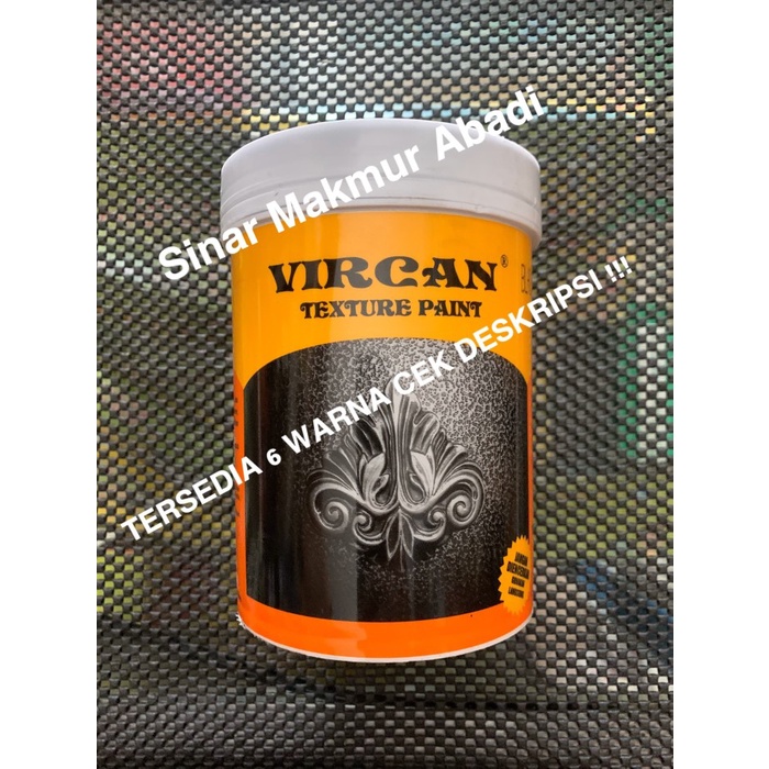 

Vircan Texture Paint Base/ Cat Texture 6 Warna 1 L