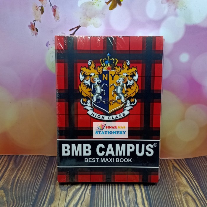 

BUKU TULIS BMB CAMPUS 50 LEMBAR/BUKU CAMPUS BMB BEST MAXI BOOK BOXY