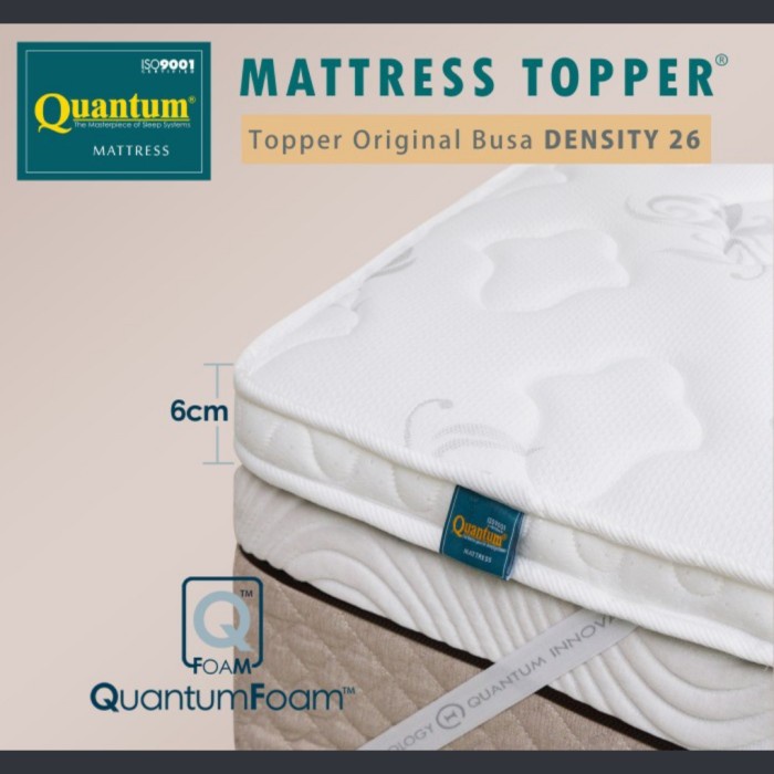 Bestseller Quantum Matras Topper / Alas Springbed / Matras Cover