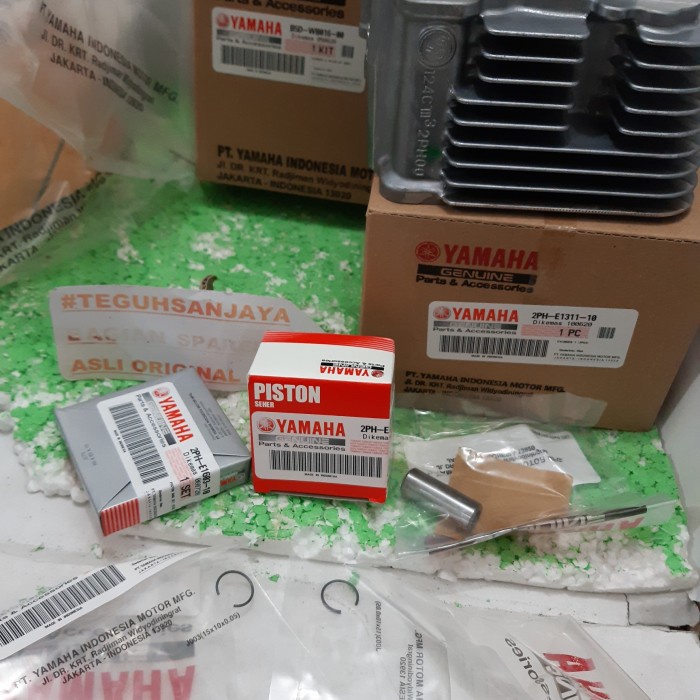 Blok + Seher Piston Paket B5D-WB016-00 Freego Mio M3 Mio Z Asli Yamaha terlaris