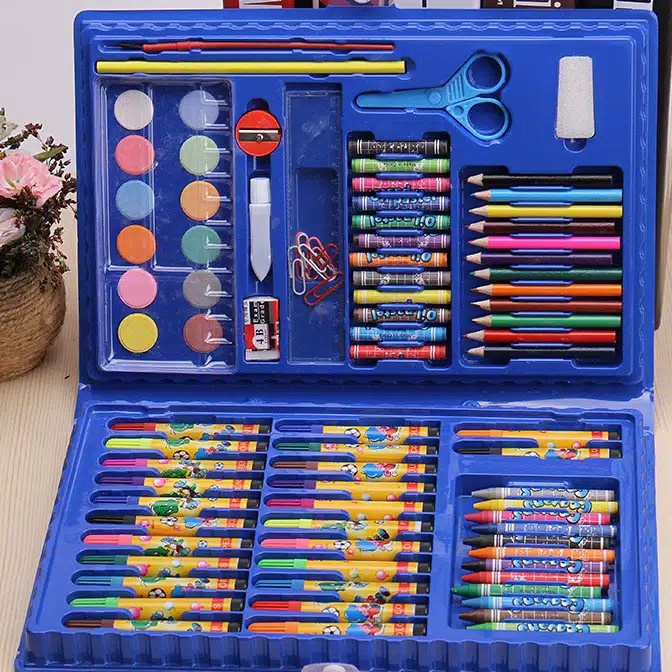 

(L.Zご9☎> Crayon Anak Set 86pcs / Krayon Mewarnai Anak 86pcs / Pensil Warna Set 86pcs pasti.diikirim..