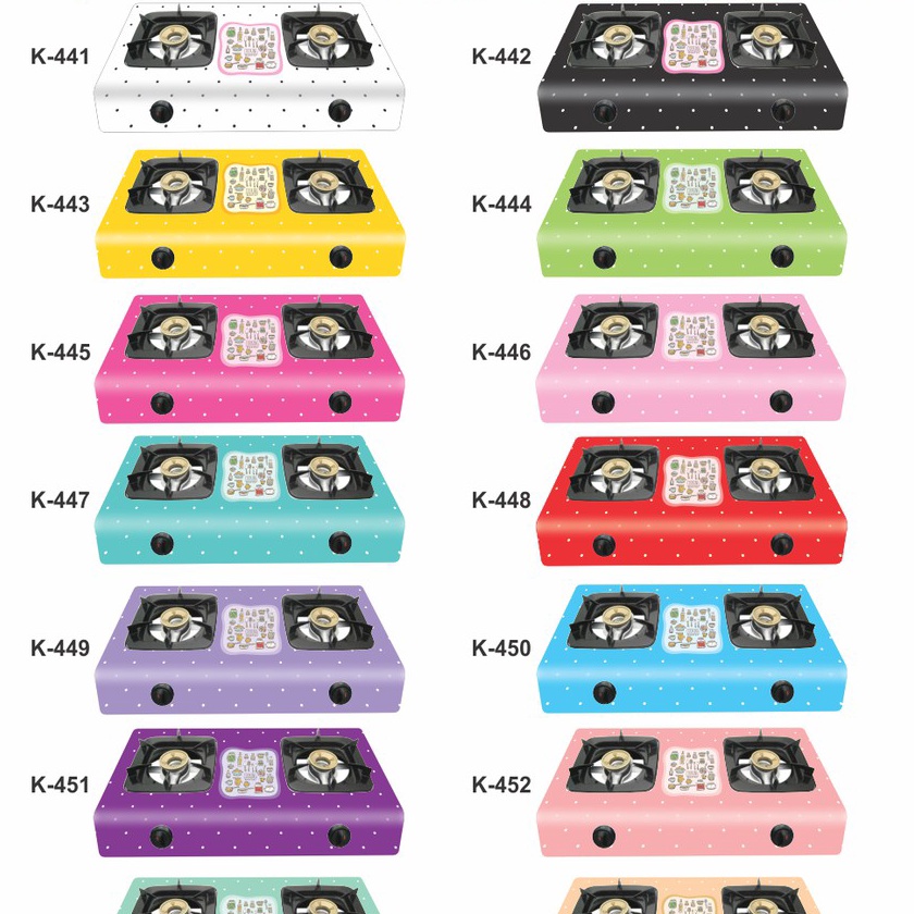 

[Z-X☼»2) Stiker kompor 2 Tungku COOKING MASTER- baanyak diminati!