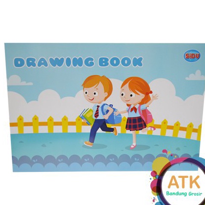 

[TJ☑.4♪> Buku Gambar A4 Sidu / Sinar Dunia Drawing Book - 1 pak isi ( 5 buku )amanahh.