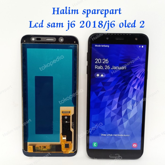 LCD TOUCHSCREEN SAMSUNG J6 2018 J600 OLED 2 ORIGINAL