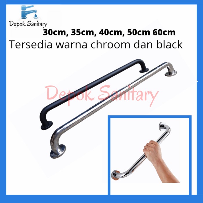 Bestseller Grab Bar Kamar Mandi 60Cm Pegangan Kamar Mandi Stainless/ Grab Bar