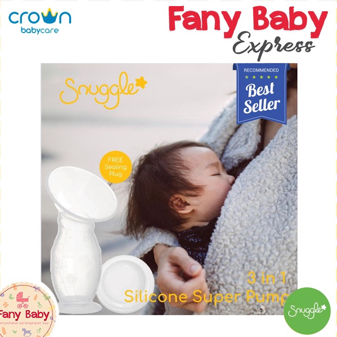 mA CROWN SNUGGLE 3IN1 SILICONE SUPER PUMP / CR6338 ✽ ★★