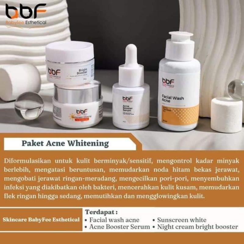 PAKET BBF SKINCARE GLOW DAN ACNE