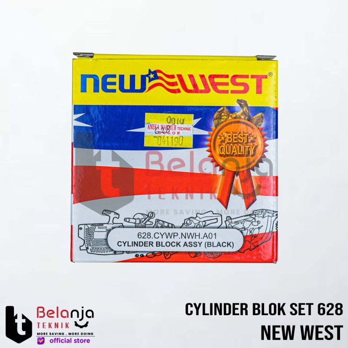 New West Cylinder Blok Set Assy 628 Sparepart Mesin Chainsaw 628 keren