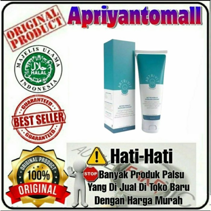 Artrivit Asli Original Cream Sendi Artrivit Bpom