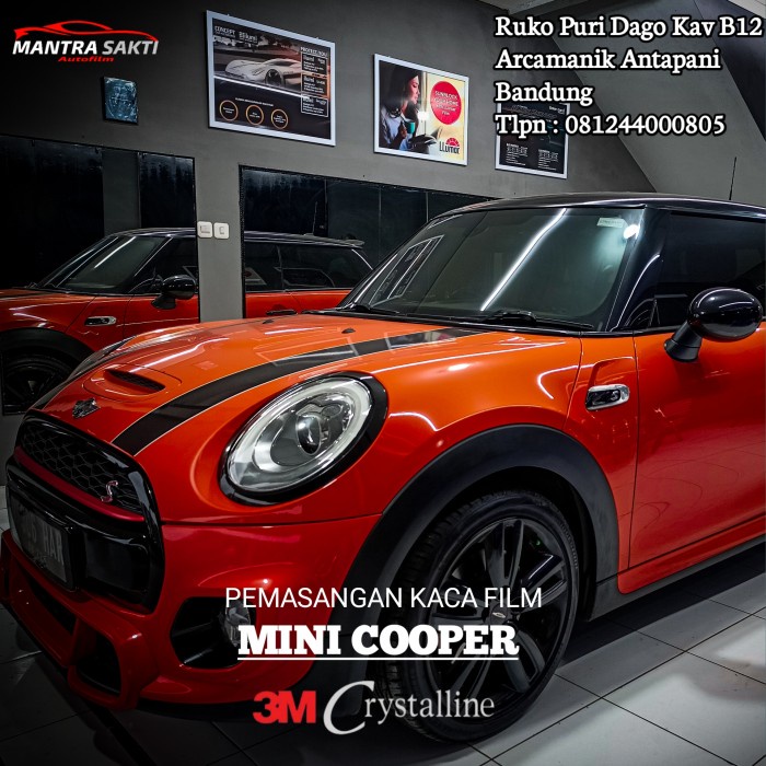 Para- Kaca Film 3M Crystalline + Blackphantom