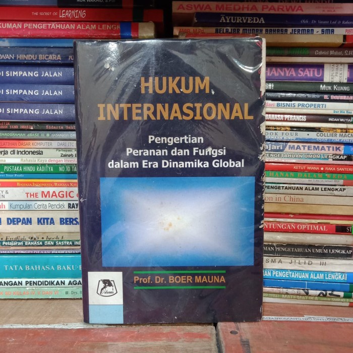 

Buku Hukum Internasional - Prof. Dr. Boer Mauna