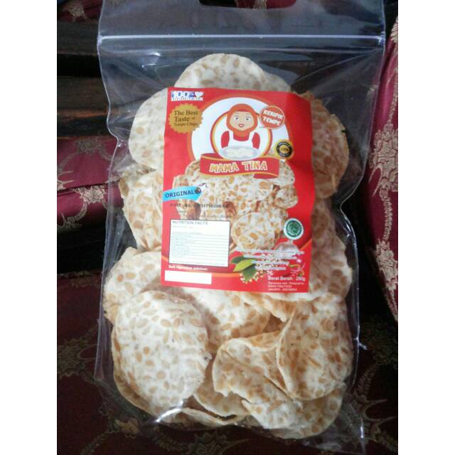 

Keripik Kripik Tempe Mama Tina Homemade Sehat Oleh-Oleh Jakarta Pekalongan