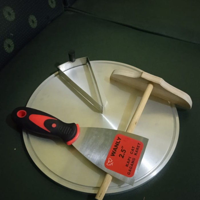 Loyang Crepes 25 Cm Komplit