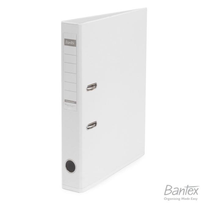 

Terlaris Bantex Ordner Folio 5 Cm Pvc Lever Arch File White #1466V07