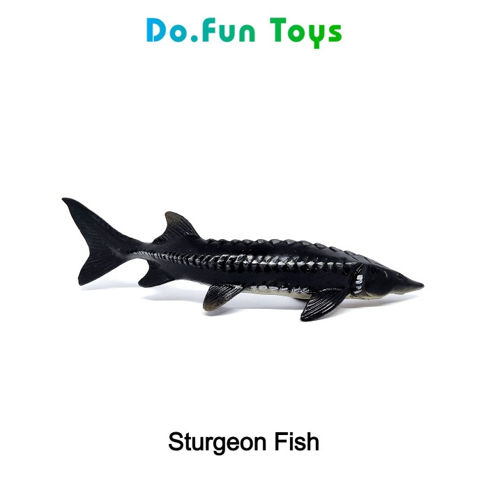 FLASH SALE STURGEON FISH ANIMAL FIGURE / MINIATUR MAINAN IKAN STURGEON TERBARU